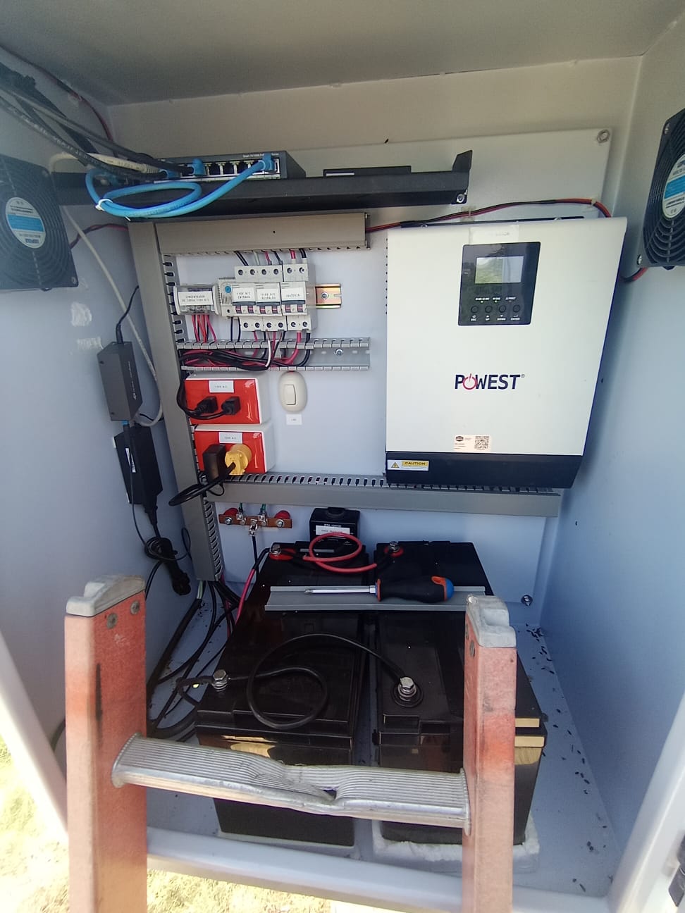 Gabinete eléctrico industrial